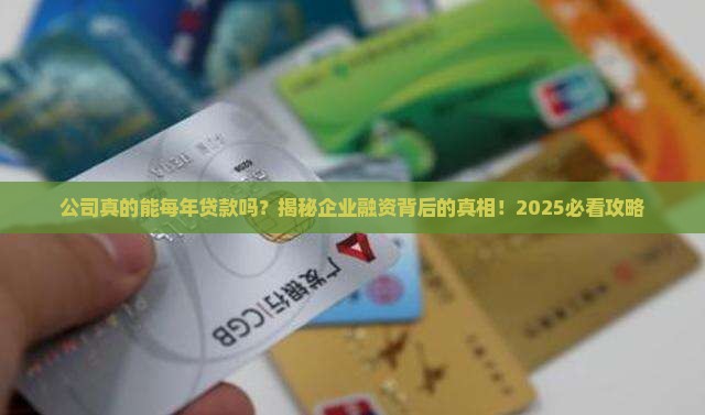 公司可以每年贷款吗