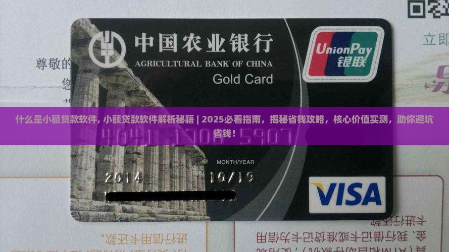 什么是小额贷款软件