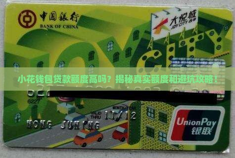 小花钱包贷款额度高吗