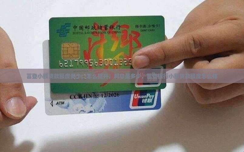 富登小额贷款额度