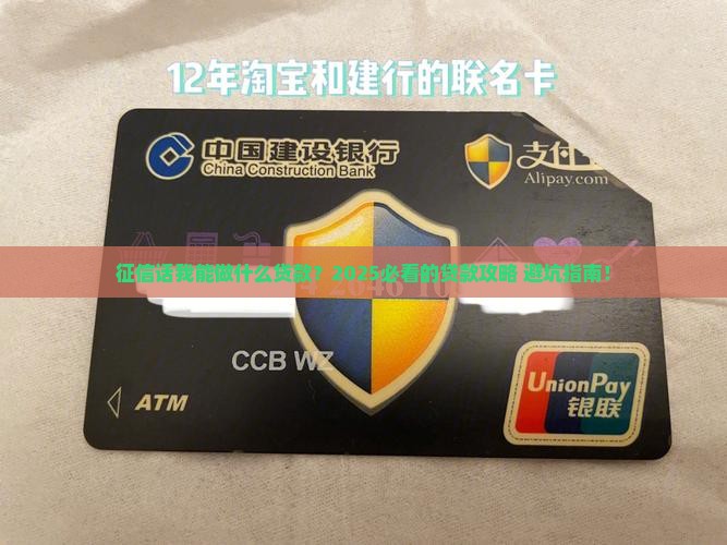 征信话我能做什么贷款呢