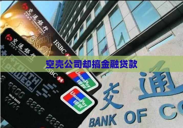 冒牌公司却搞金融贷款