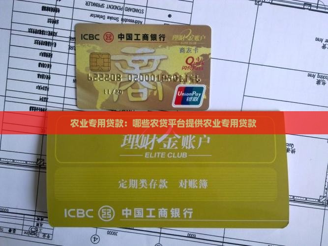农业专用贷款：哪些农贷平台提供农业专用贷款