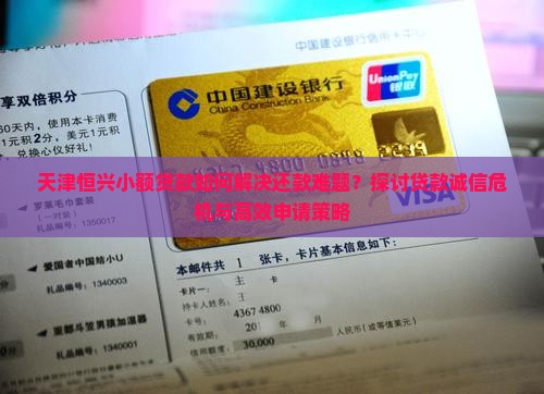 天津恒兴小额贷款如何解决还款难题？探讨贷款诚信危机与高效申请策略