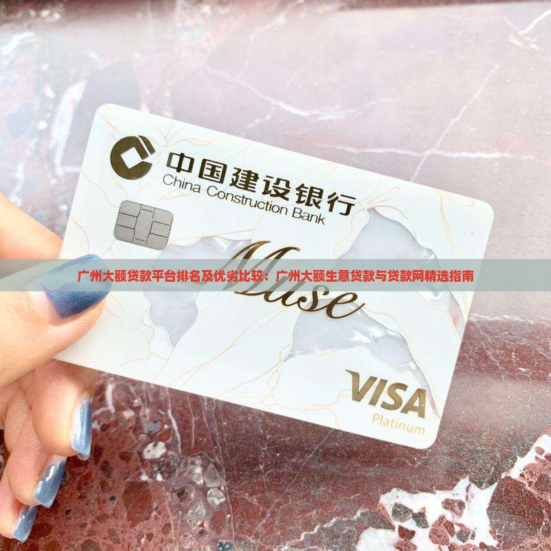 广州大额贷款平台排名及优劣比较：广州大额生意贷款与贷款网精选指南