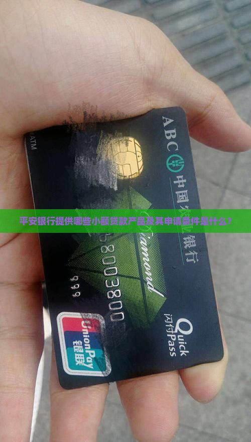 平安银行提供哪些小额贷款产品及其申请条件是什么？
