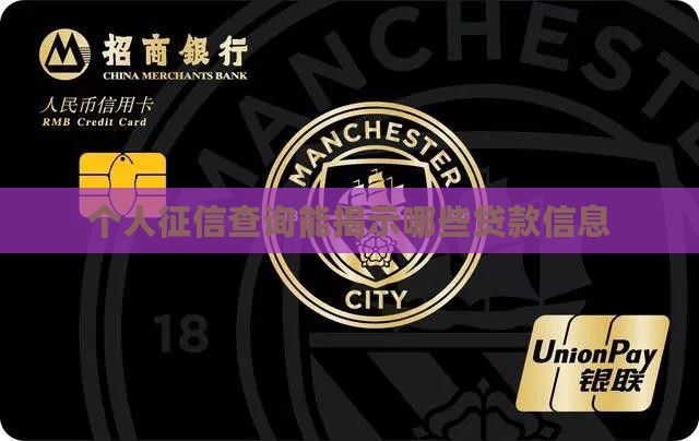个人征信查询能揭示哪些贷款信息