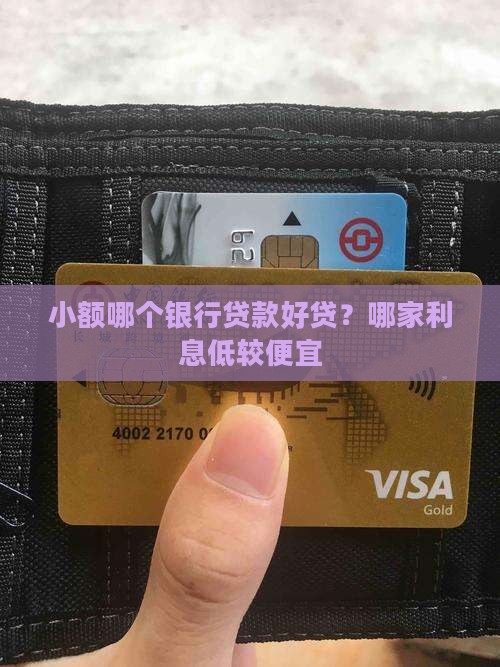 小额哪个银行贷款好贷？哪家利息低较便宜