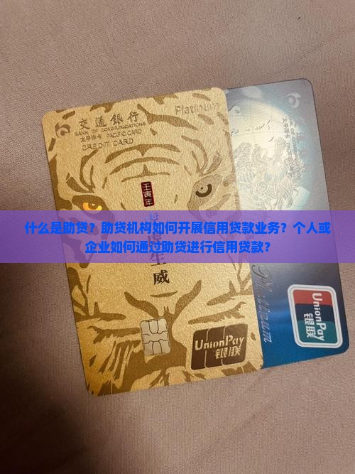 什么是助贷？助贷机构如何开展信用贷款业务？个人或企业如何通过助贷进行信用贷款？
