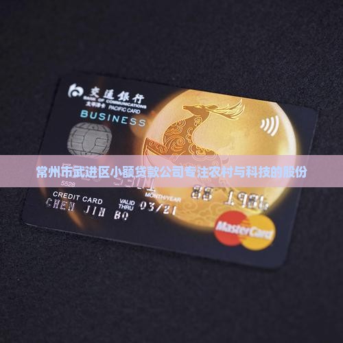 常州市武进区小额贷款公司专注农村与科技的股份
