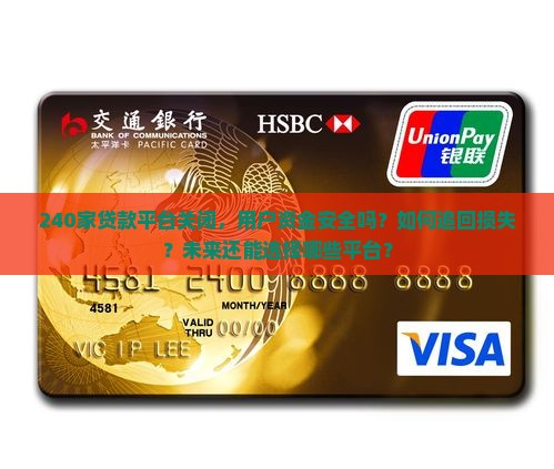 240家贷款平台关闭，用户资金安全吗？如何追回损失？未来还能选择哪些平台？