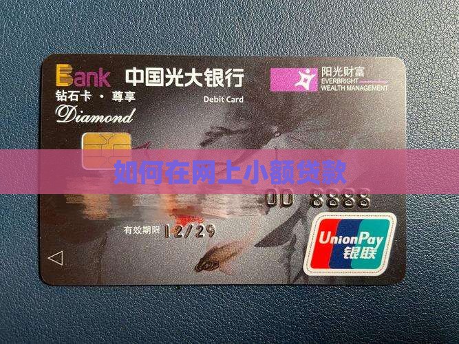 如何在网上小额贷款