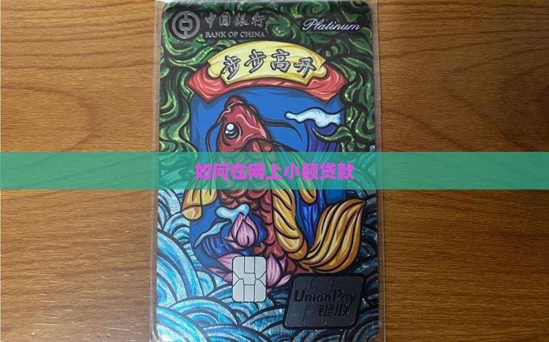 如何在网上小额贷款