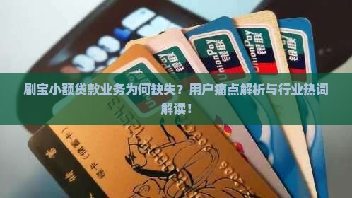 刷宝小额贷款业务为何缺失？用户痛点解析与行业热词解读！