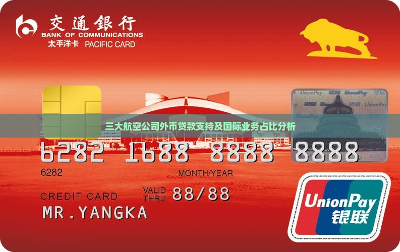 三大航空公司外币贷款支持及国际业务占比分析