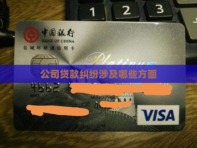 公司贷款纠纷涉及哪些方面