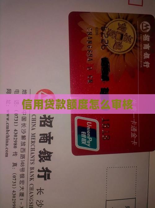 信用贷款额度怎么审核