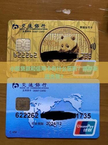小额贷款和信用卡有什么区别？哪种更适合我？