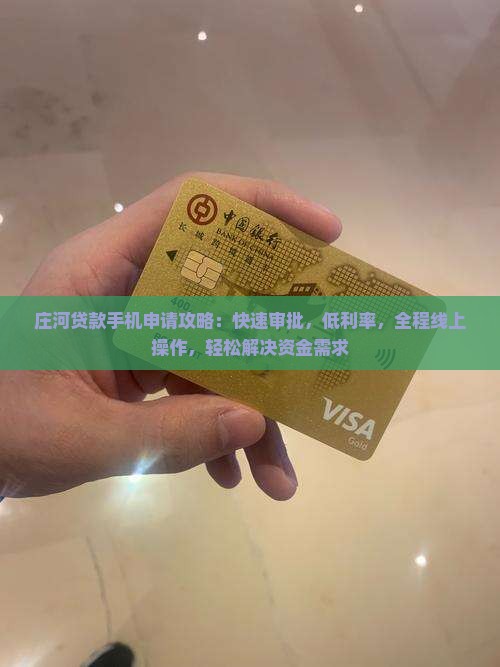 庄河贷款手机申请攻略：快速审批，低利率，全程线上操作，轻松解决资金需求