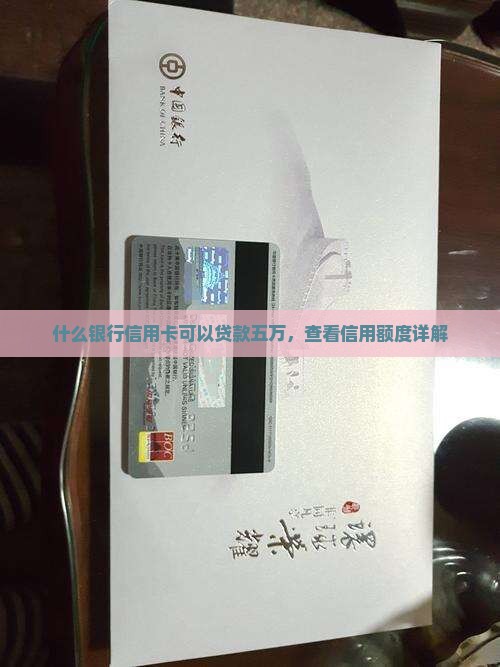 什么银行信用卡可以贷款五万，查看信用额度详解