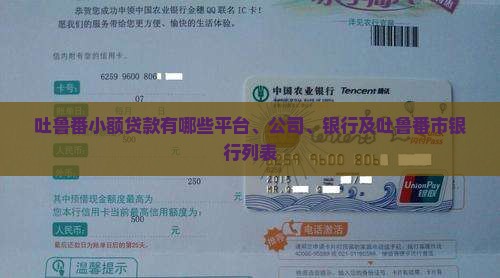 吐鲁番小额贷款有哪些平台、公司、银行及吐鲁番市银行列表