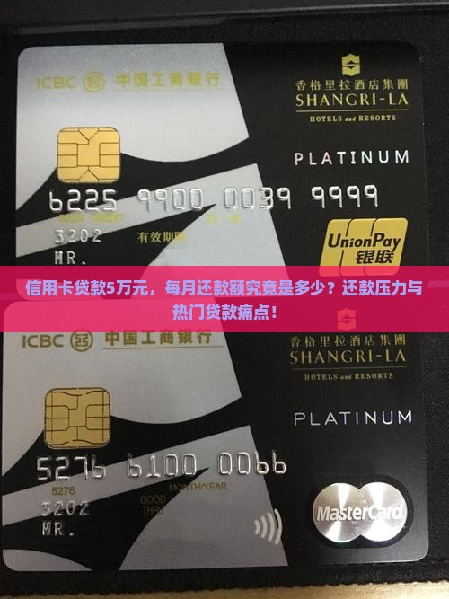 信用卡贷款5万元，每月还款额究竟是多少？还款压力与热门贷款痛点！