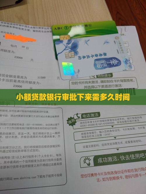 小额贷款银行审批下来需多久时间