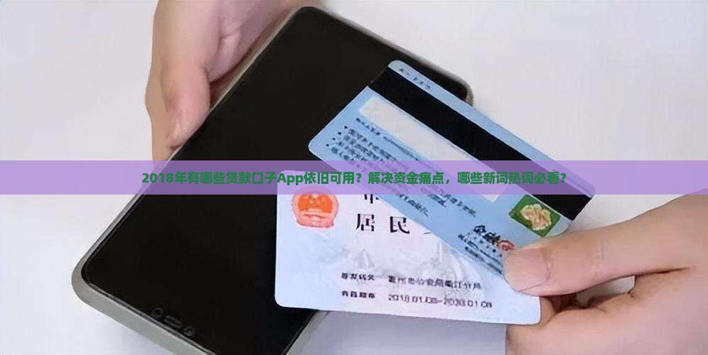 2018年有哪些贷款口子App依旧可用？解决资金痛点，哪些新词热词必看？