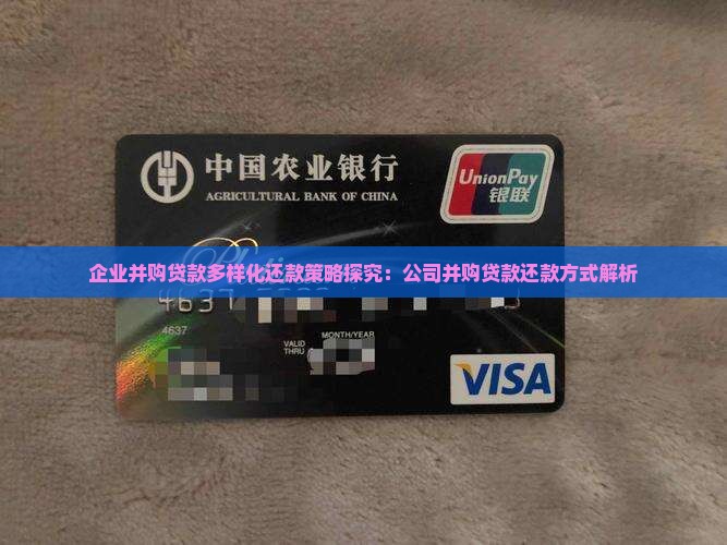 企业并购贷款多样化还款策略探究：公司并购贷款还款方式解析
