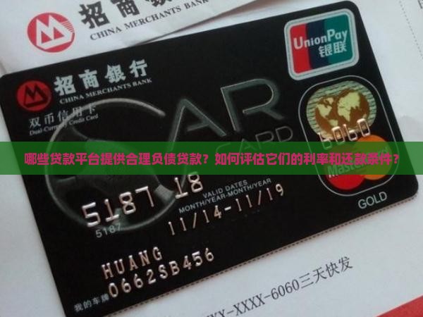 哪些贷款平台提供合理负债贷款？如何评估它们的利率和还款条件？