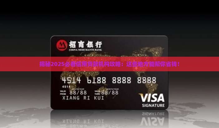 信用贷款机构指哪些