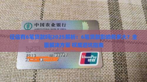 征信有6笔贷款吗