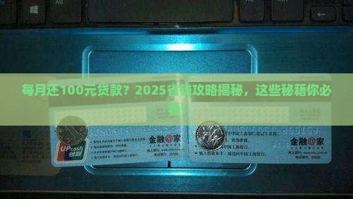 银行每月还100元贷款