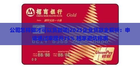 公司怎样做才可以贷款呢