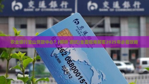 农业银行宝山贷款中心