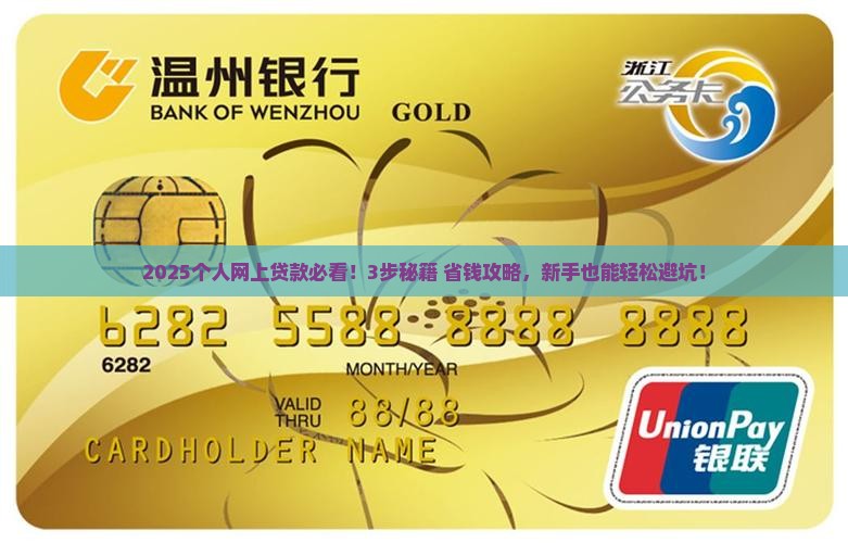 个人怎么去网上贷款