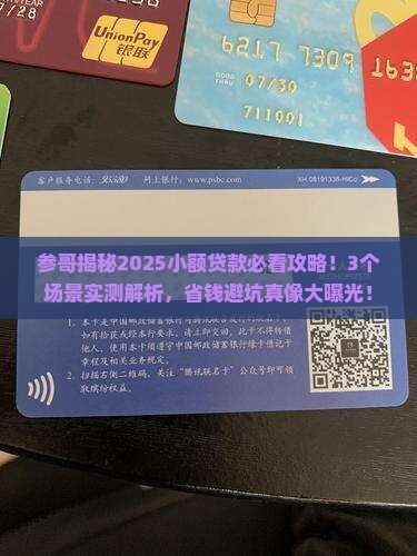 参哥谈小额贷款