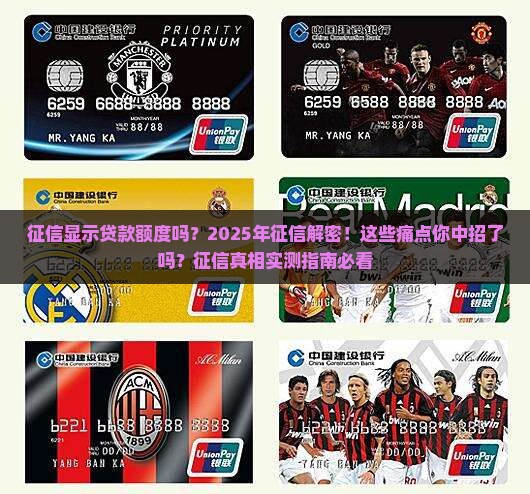 征信显示贷款额度吗