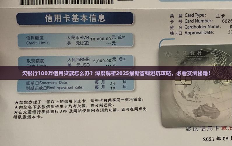 欠银行100万信用贷款