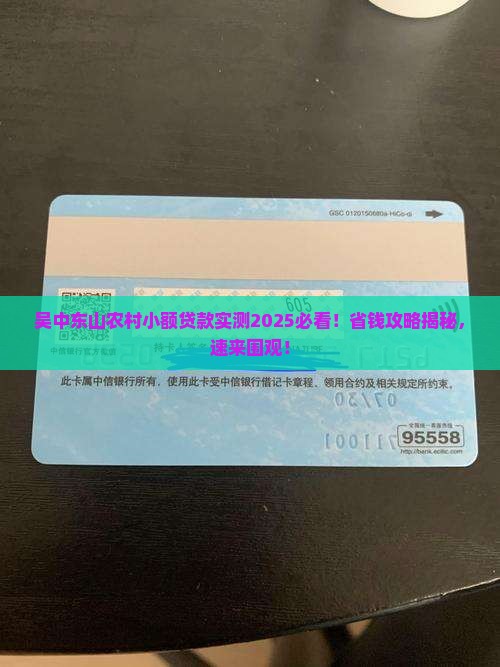 吴中东山农村小额贷款