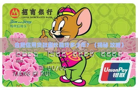 合肥信用贷款最长多少年