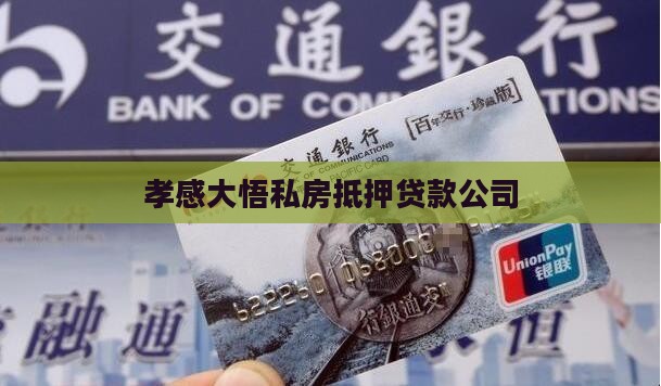 大悟私房抵押贷款公司