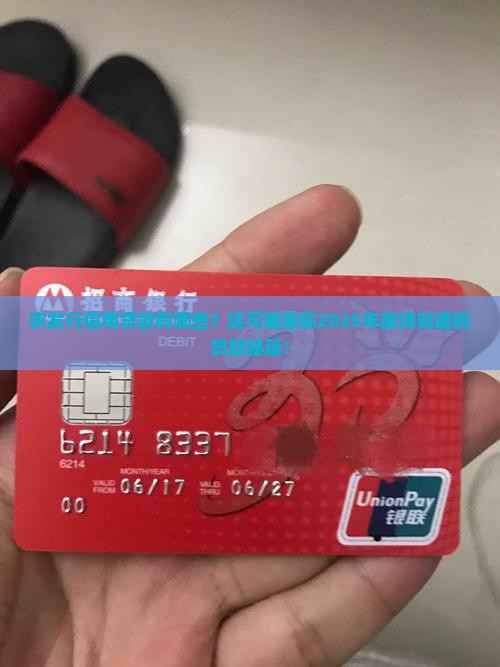 农发行信用贷款有哪些