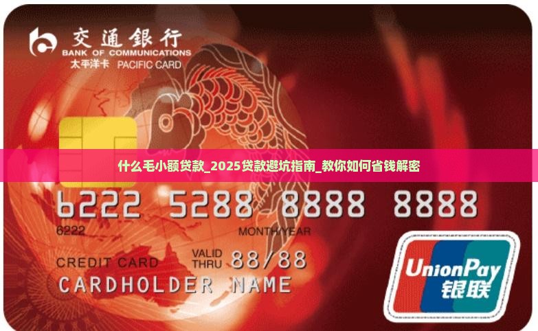 什么毛小额贷款
