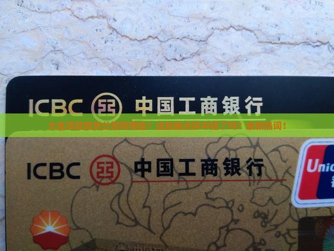 大连贷款放贷公司有哪些