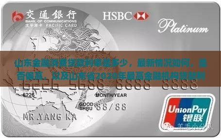 山东金融消费贷款利率