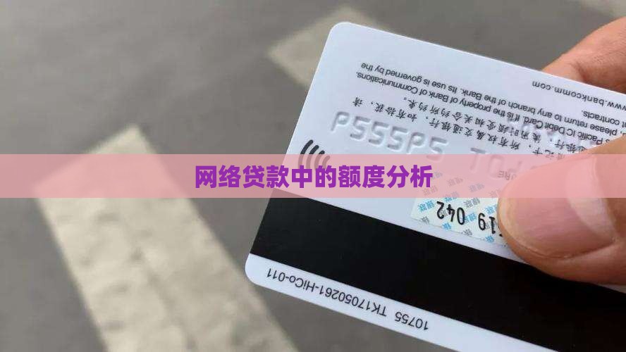 网络贷款中的额度分析