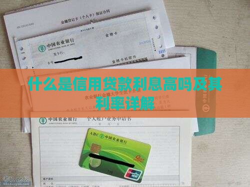 什么是信用贷款利息高吗及其利率详解