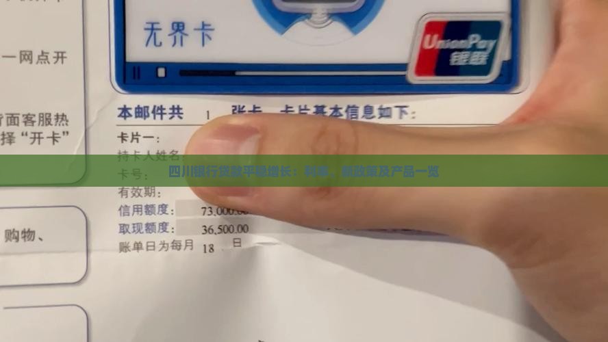 四川银行贷款平稳增长：利率、新政策及产品一览