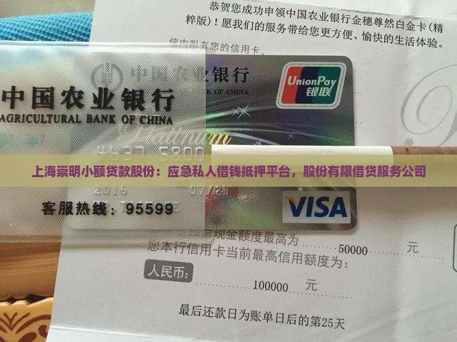 上海崇明小额贷款股份：应急私人借钱抵押平台，股份有限借贷服务公司